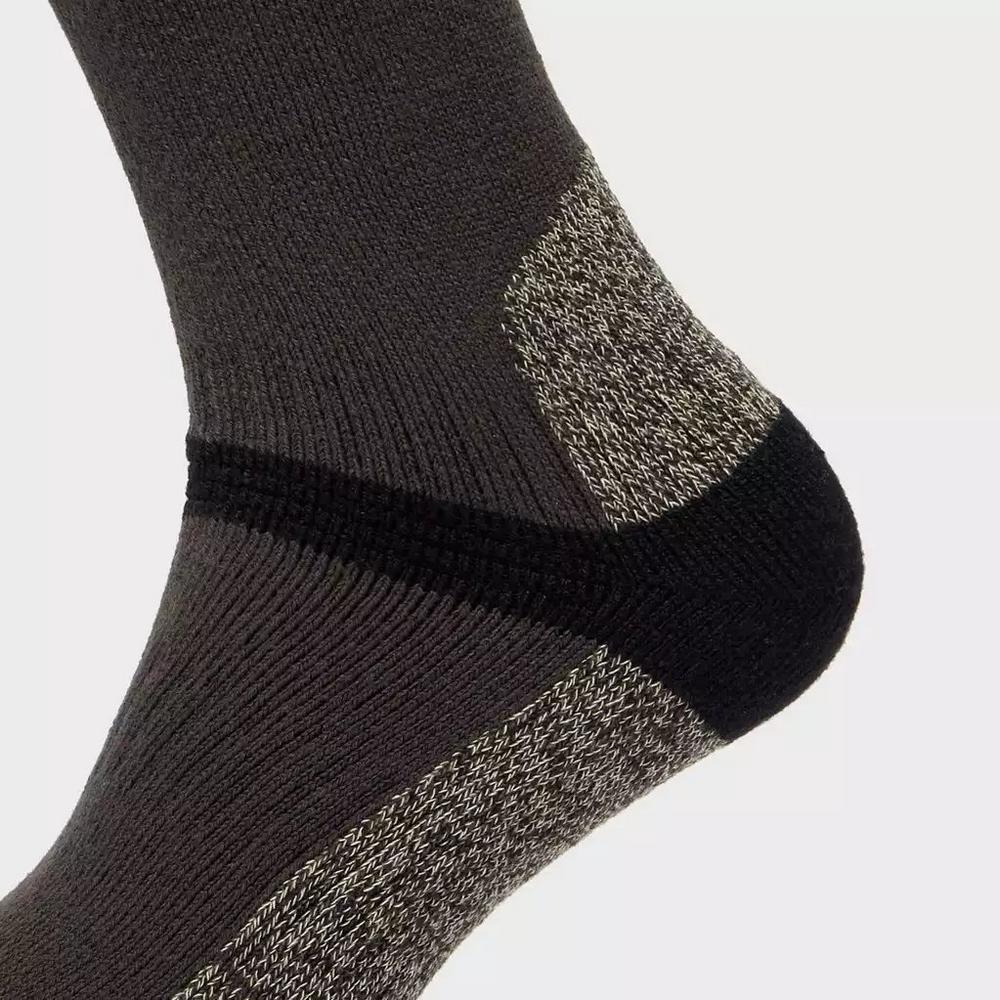 Peter Storm Men's Heavyweight Outdoor Sock 2-Pack - Dark Grey