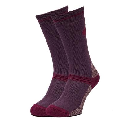 Peter Storm Women's Heavyweight Outdoor Socks 2-Pack - Purple