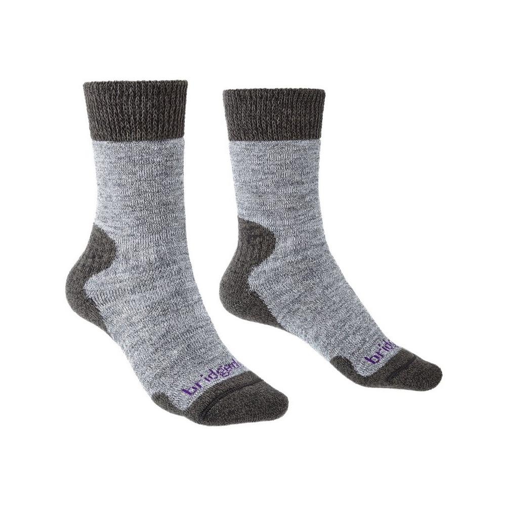 Bridgedale Women's Explorer Merino Comfort Socks - Purple