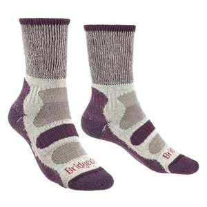 Women's Cotton Cool Hike Lightweight Socks - Purple