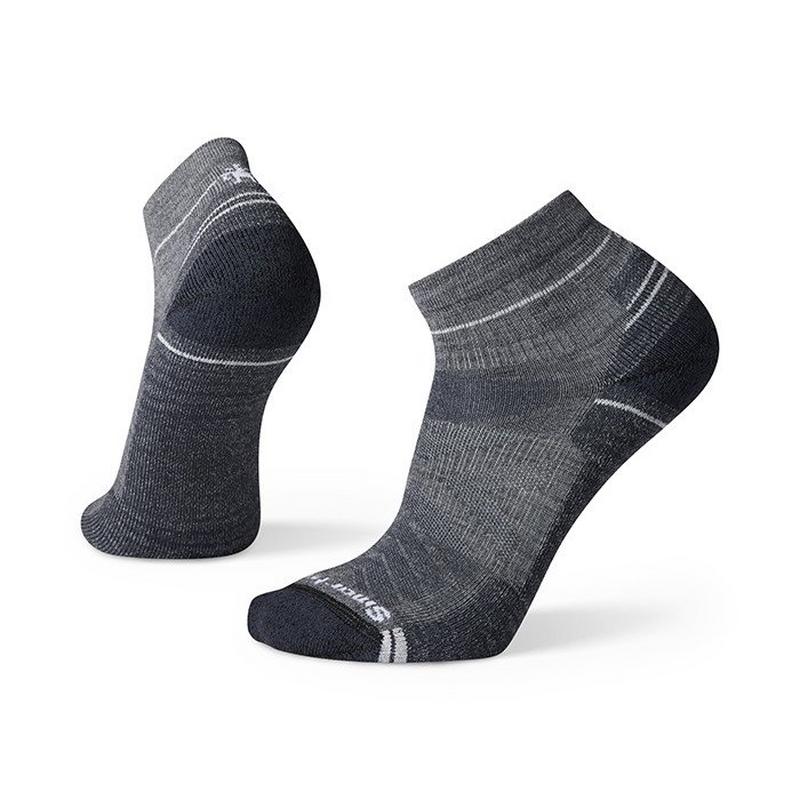 Men's Hike Light Cushion Ankle Sock - Medium Grey