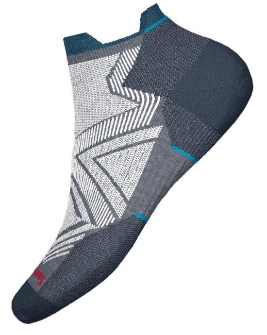 Smartwool Womens PhD Run Light Elite Cushion Socks - Lt Grey Capri