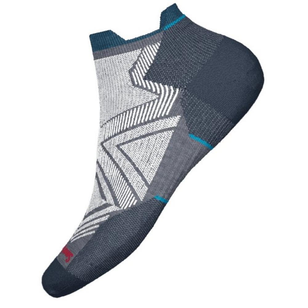 Smartwool Women's Run Zero Cushion Low Socks - Medium Grey