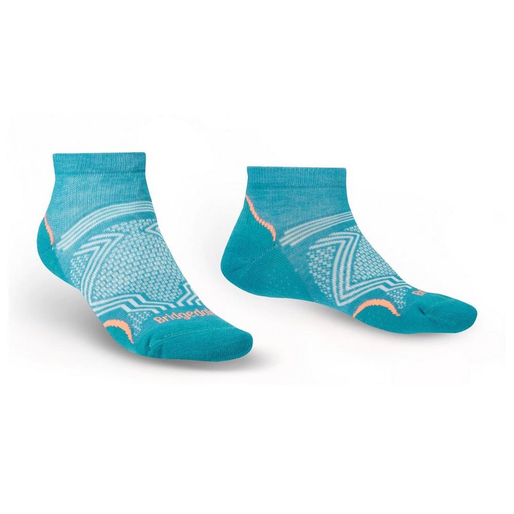 Bridgedale Women's Hike Ultralight T2 Low Socks - Teal