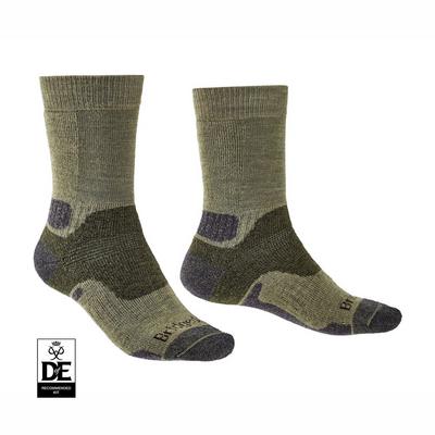 Bridgedale Men's Midweight Merino Performance Socks - Green