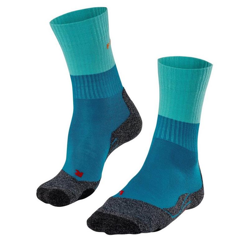 Women's TK2 Explore Trekking Socks - Blue