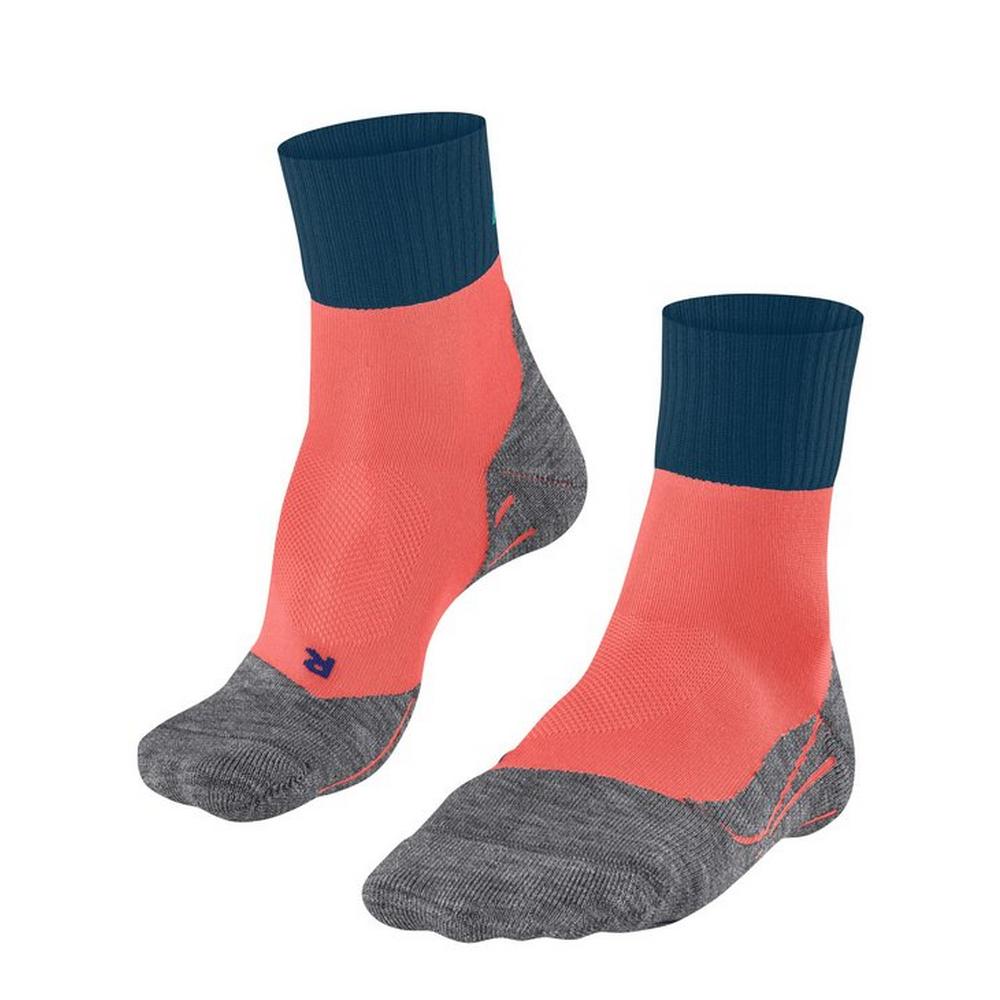 Falke Women's TK2 Cool Short Trekking Socks - Coral