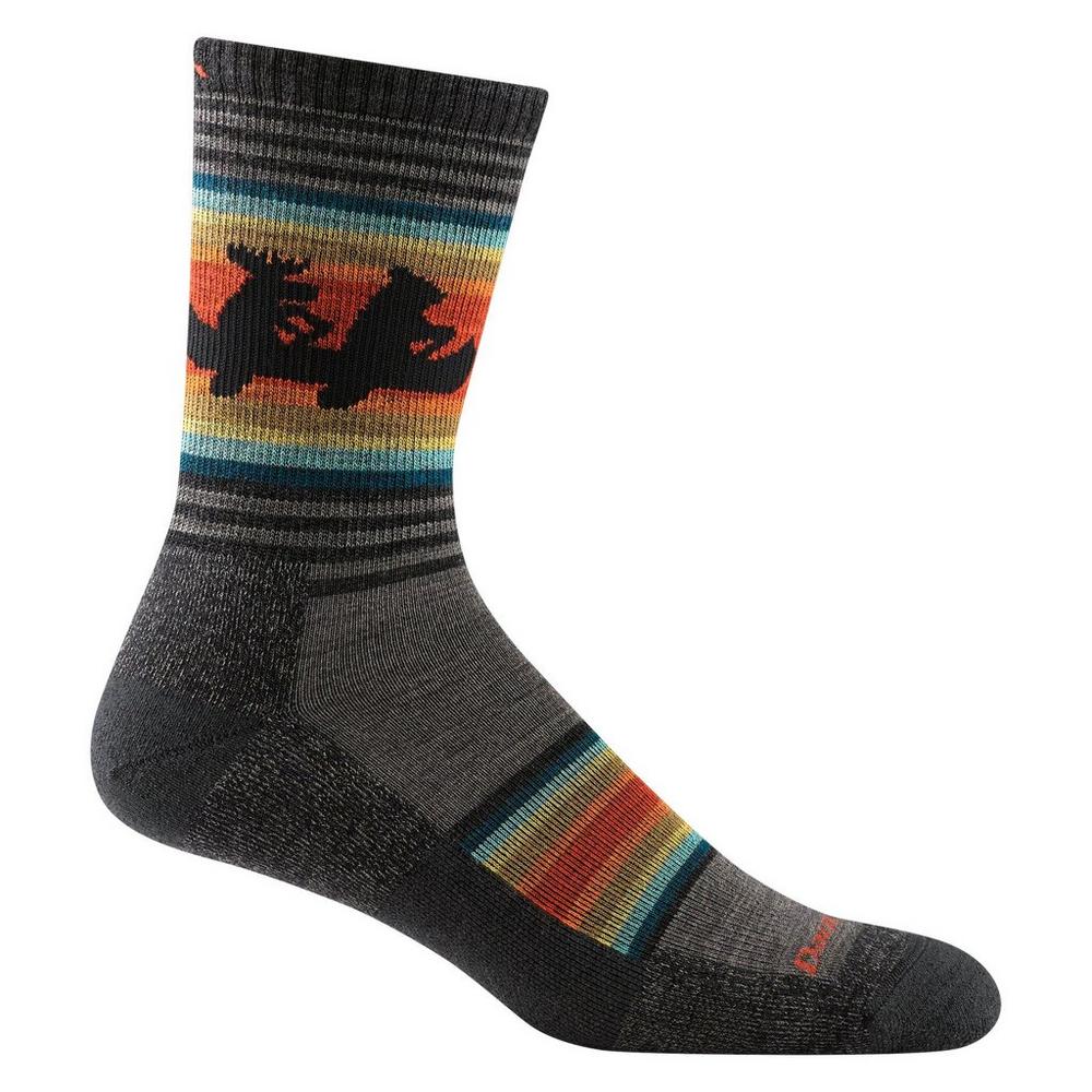 Darn Tough Men's Willoughby Micro Crew Hiking Socks - Taupe