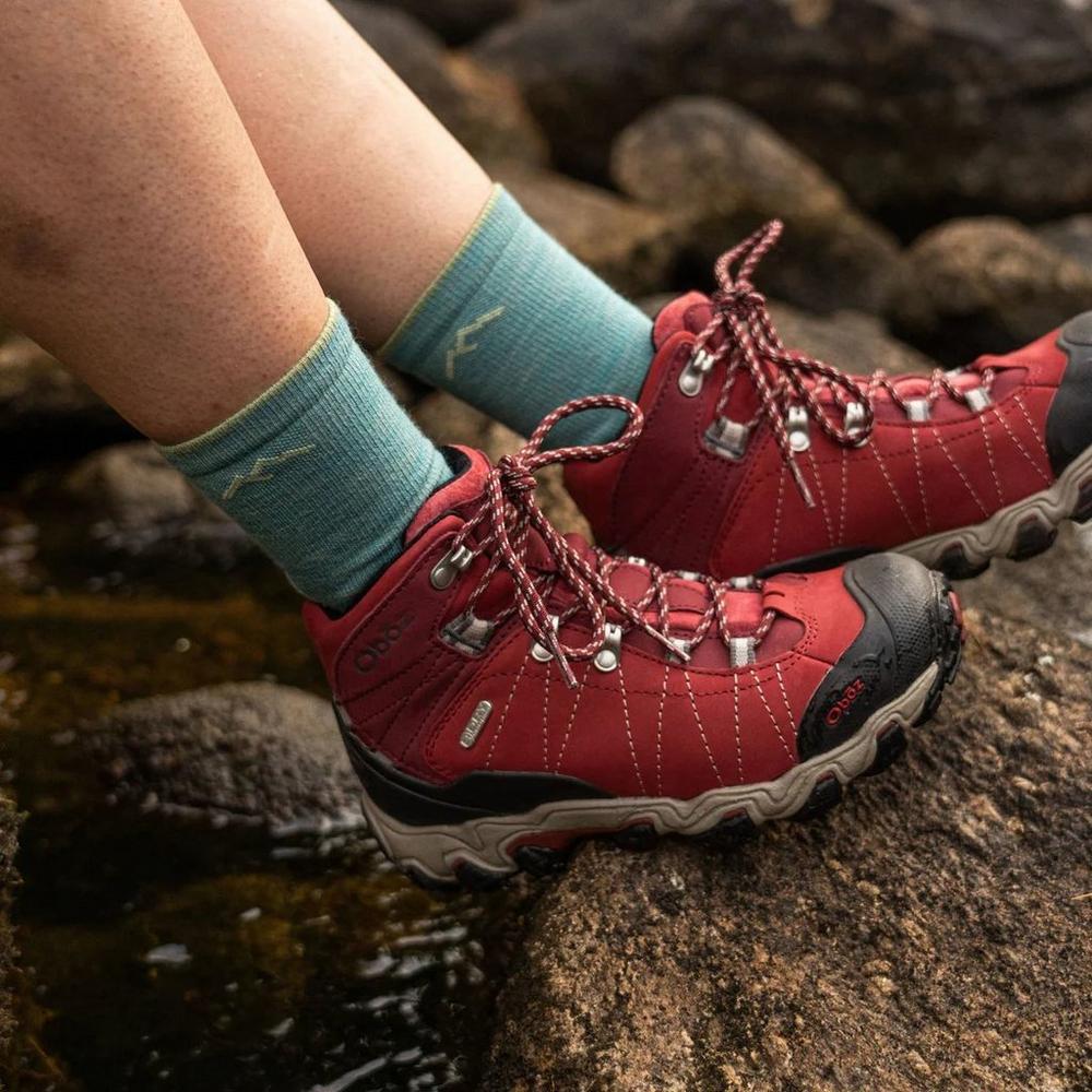 Darn Tough Women's Light Hiker Micro Crew Hiking Socks - Aqua