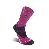  Women's Merino Performance Midweight Hiking Socks - Berry