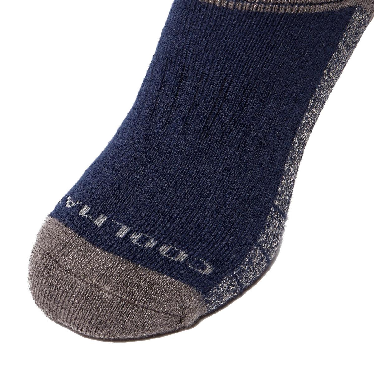 Peter Storm Men's Midweight Outdoor Socks 2 Pack - Navy
