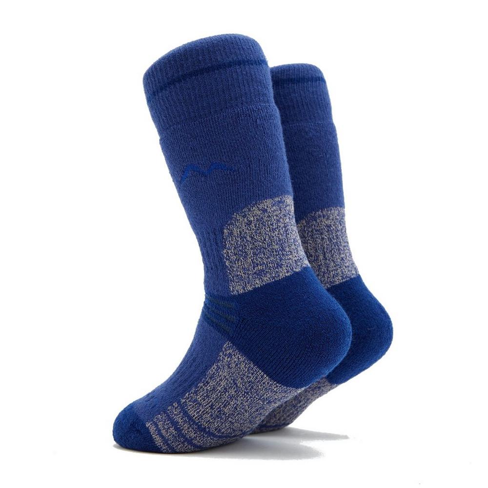 Peter Storm Kids Midweight Socks 2-Pack - Blue