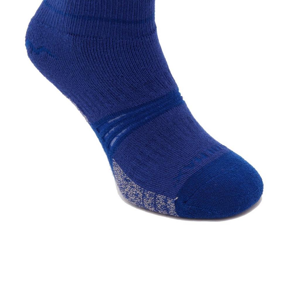 Peter Storm Kids Midweight Socks 2-Pack - Blue