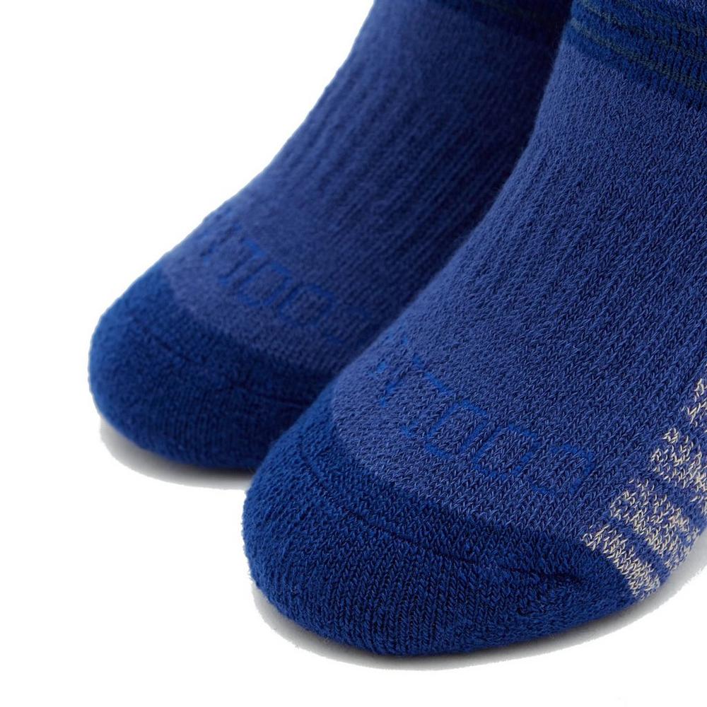 Peter Storm Kids Midweight Socks 2-Pack - Blue