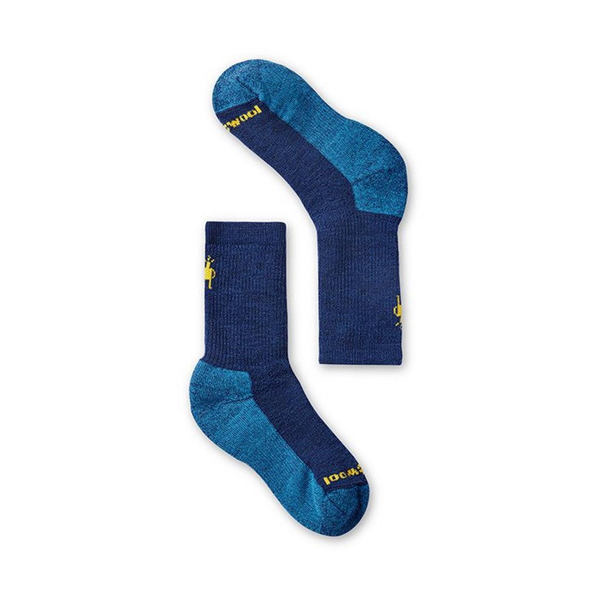 Smartwool Kids Hike Full Cushion Crew Socks - Alpine Blue