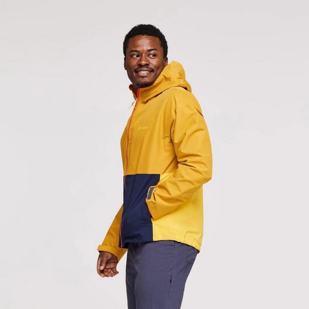 Carhartt rain jacket on sale yellow