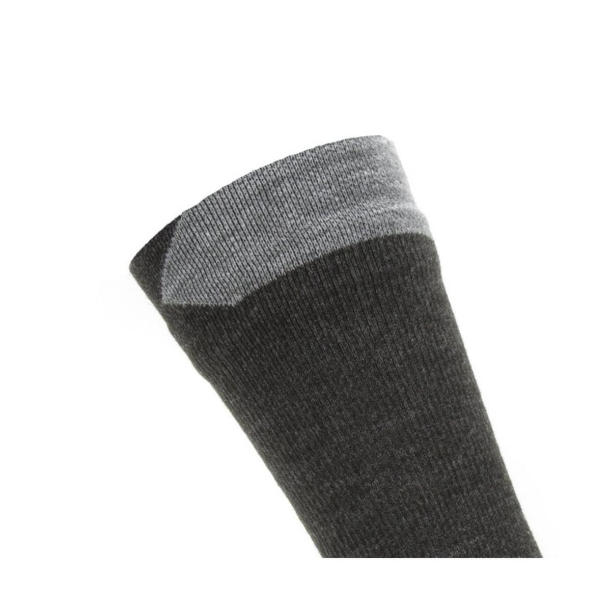 Sealskinz Unisex Raynham Socks - Black/Grey