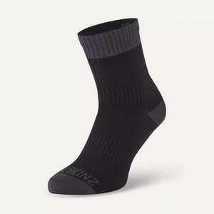 Unisex Wretham Sock - Black/Grey