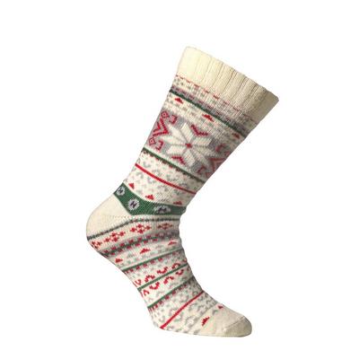 Alpaca Socks & Co Unisex Winter Alpaca Star Socks - Multi