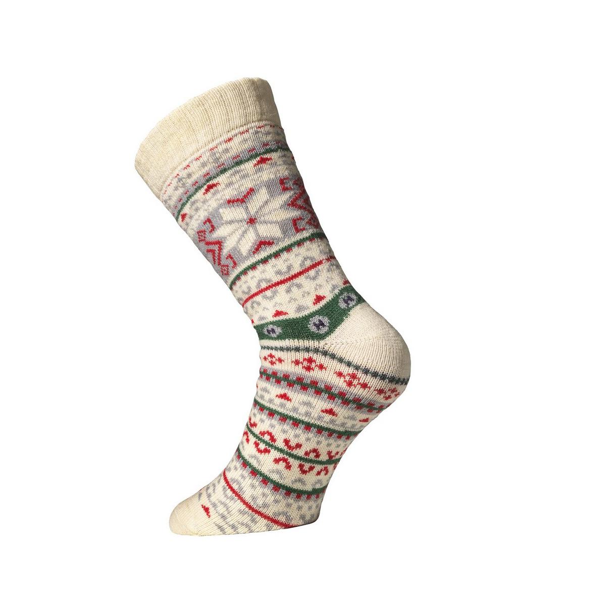 Alpaca Socks & Co Unisex Winter Alpaca Star Socks - Multi