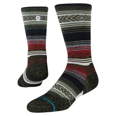Stance Unisex Mid Wool Crew Socks - Black / Red