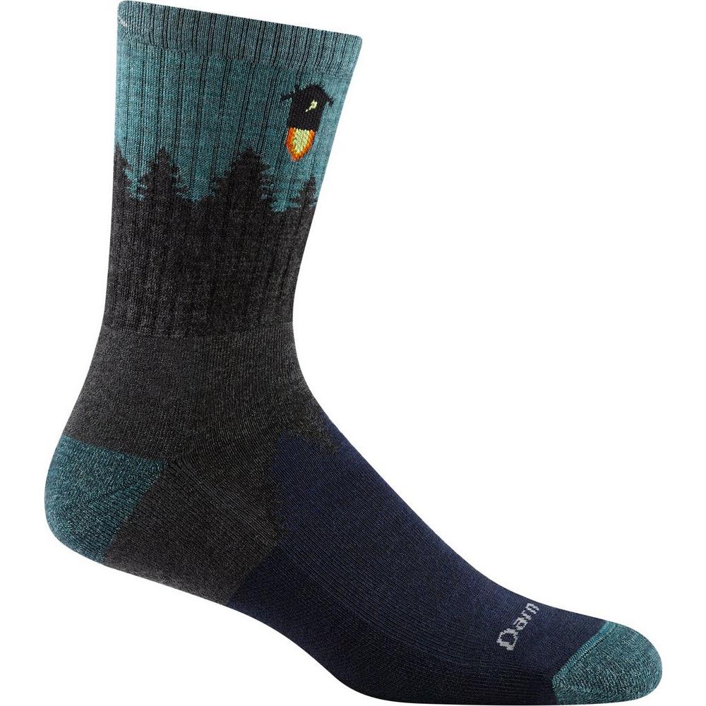 Darn Tough Men's Number 2 Micro Crew Hiking Socks - Grey