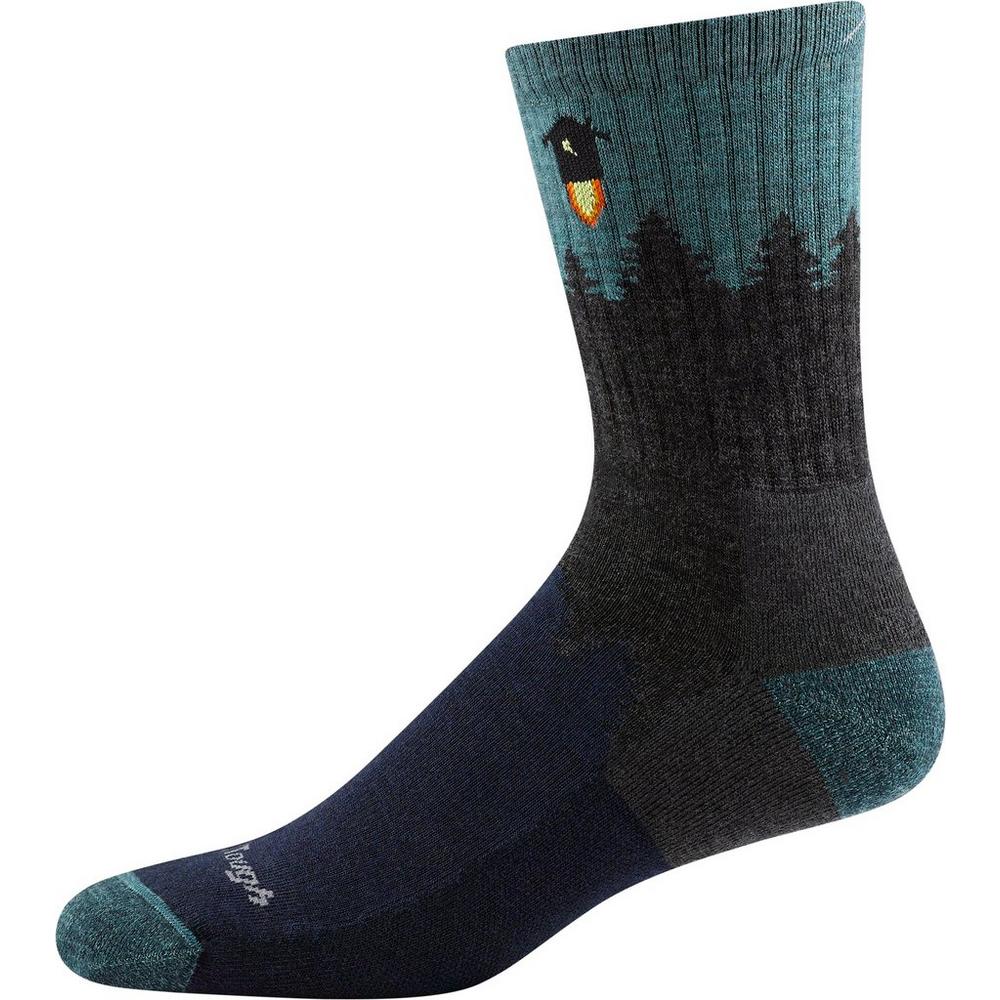 Darn Tough Men's Number 2 Micro Crew Hiking Socks - Grey