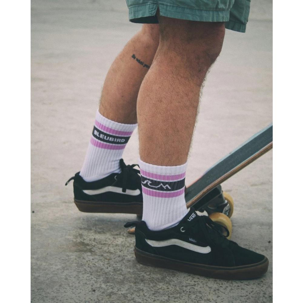 Bleubird Unisex Crew Socks - Lavender