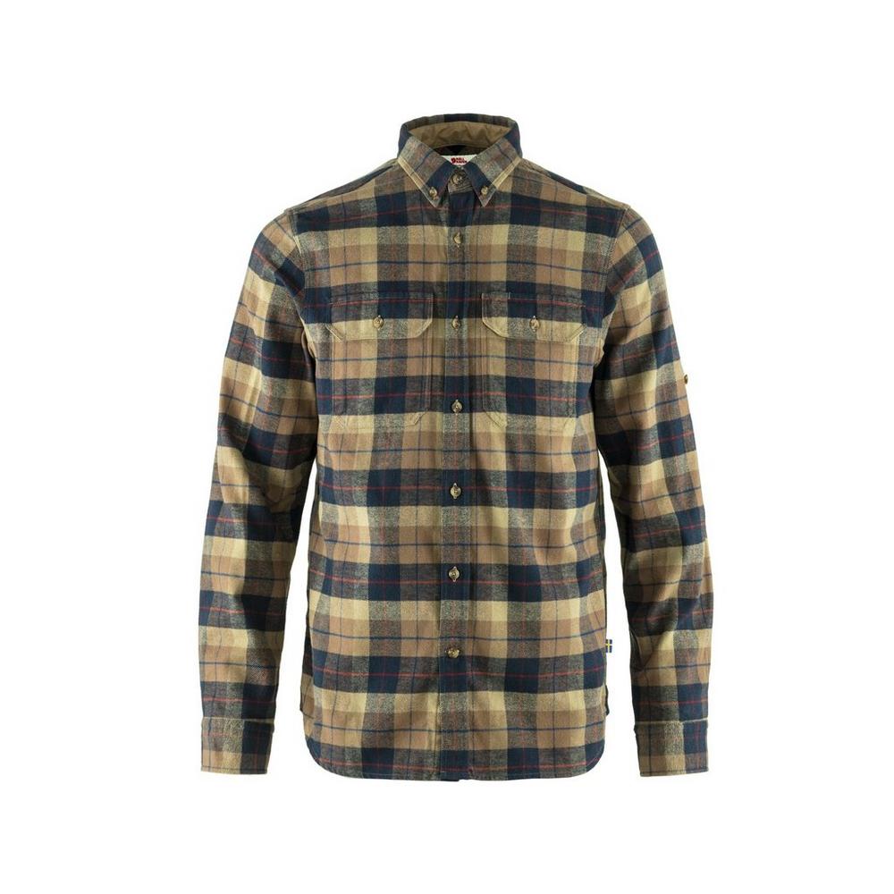 Fjallraven Men's Singi Heavy Flannel Shirt - Dark Sand