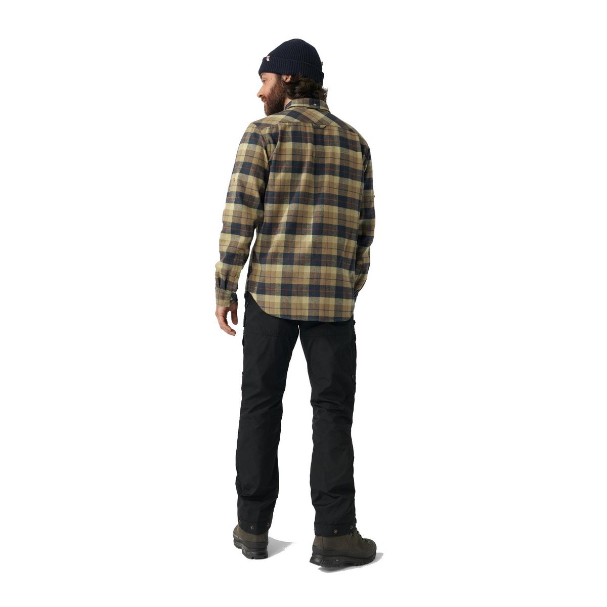 Fjallraven Men's Singi Heavy Flannel Shirt - Dark Sand