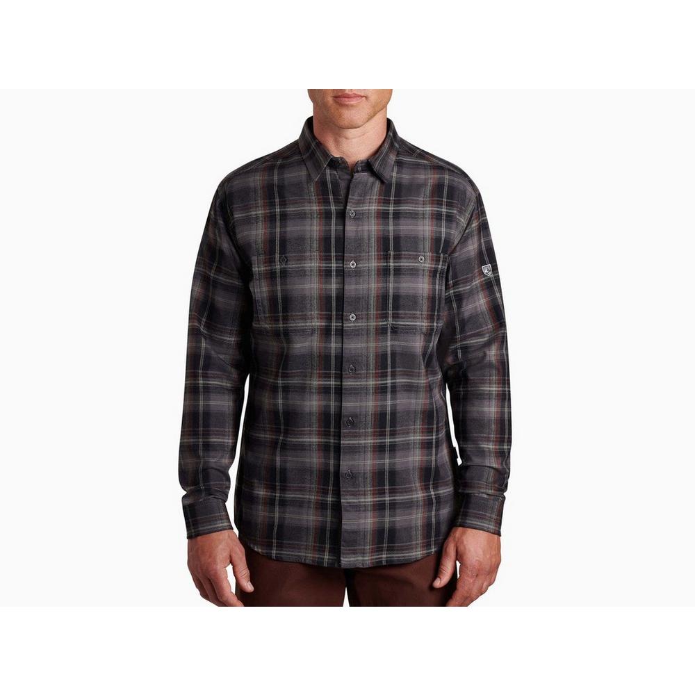 Kuhl Men's Fugitive Flannel Shirt - Cast Iron