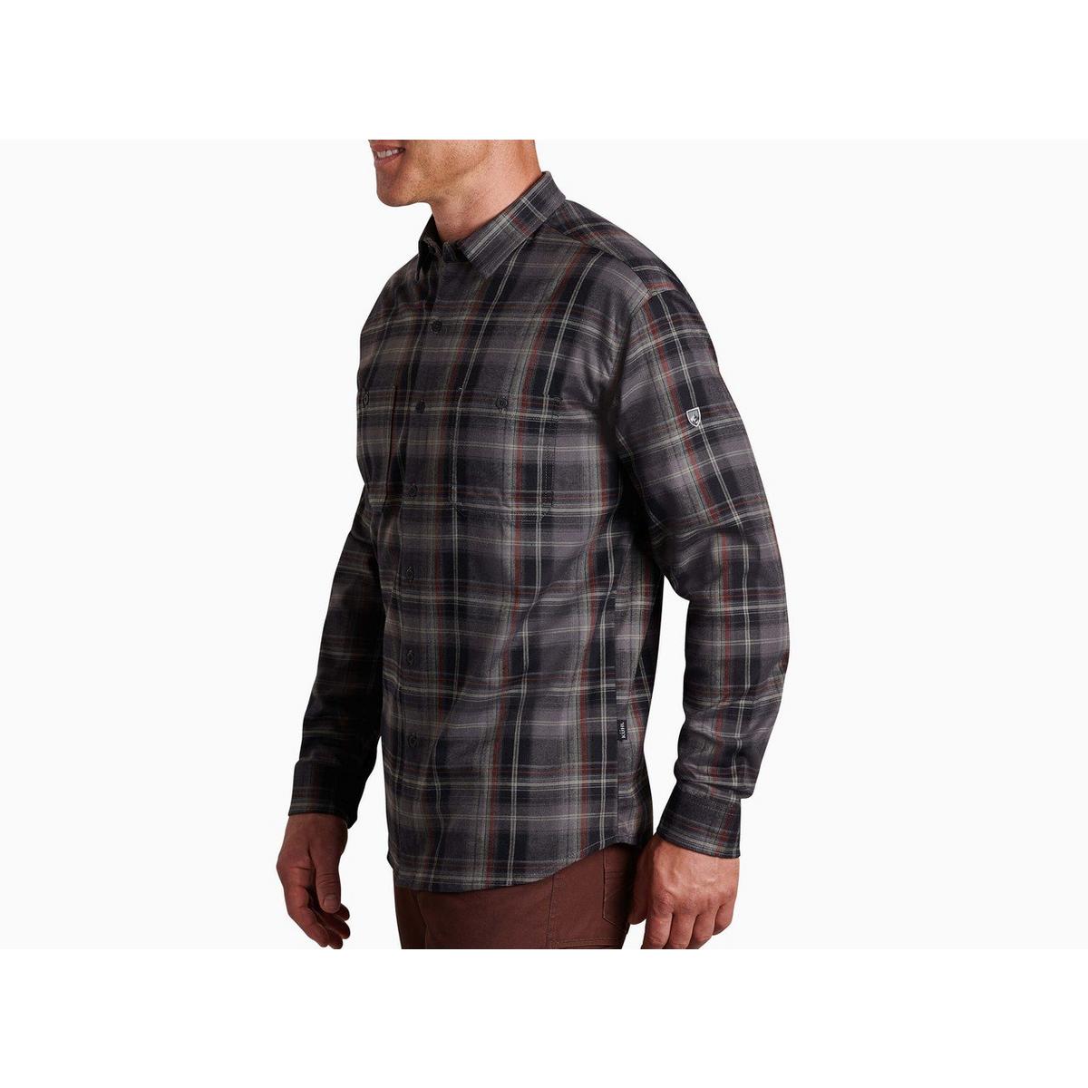 Kuhl Men's Fugitive Flannel Shirt - Cast Iron