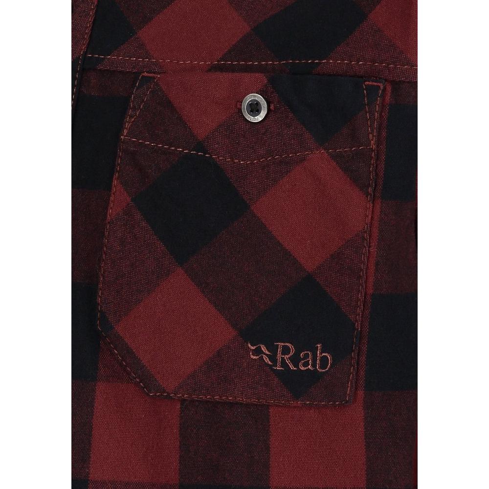Rab Men's Boundary Shirt - Oxblood
