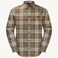  Men's Cabin View Shirt - Olive Check