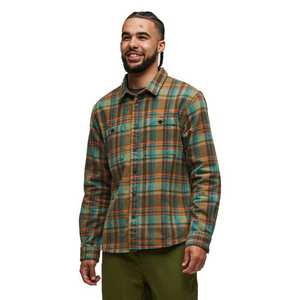 Men's Mero Organic Flannel Shirt - Oak Plaid