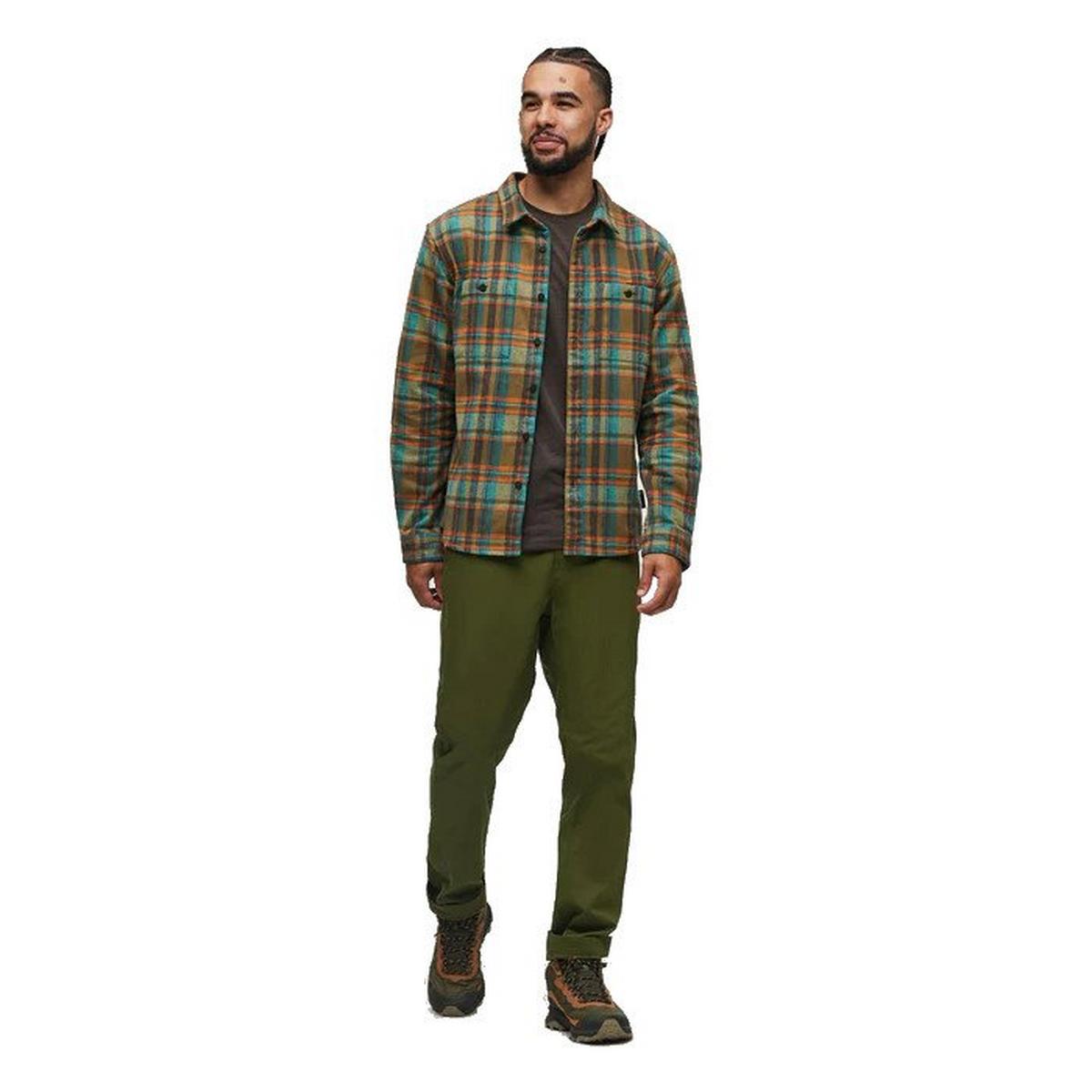 Cotopaxi Men's Mero Organic Flannel Shirt - Oak Plaid