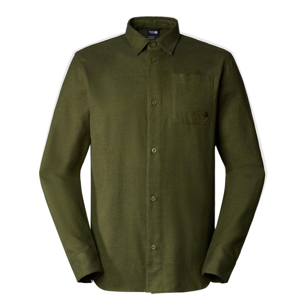 Long Sleeve Button North Face Men's Button Up Shirt North