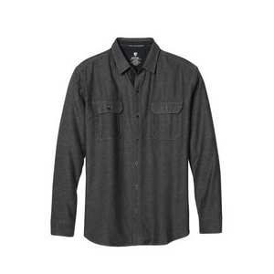 Men's Descendr Flannel Long Sleeve Shirt - Grey