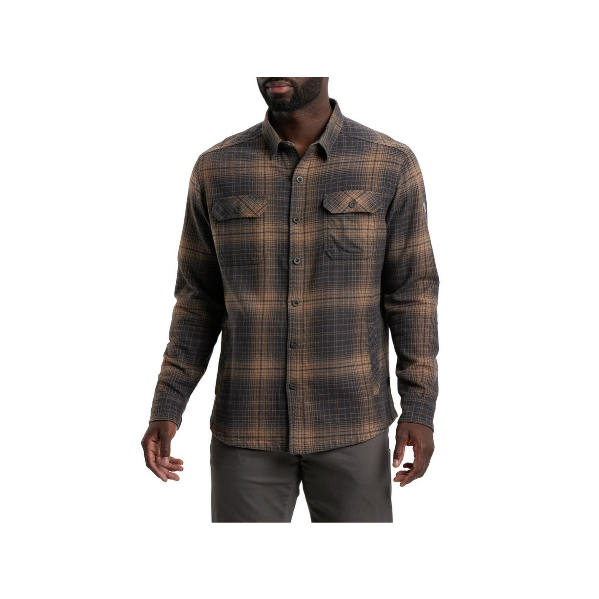 Kuhl Men's Deviatr Shirt - Blue / Brown
