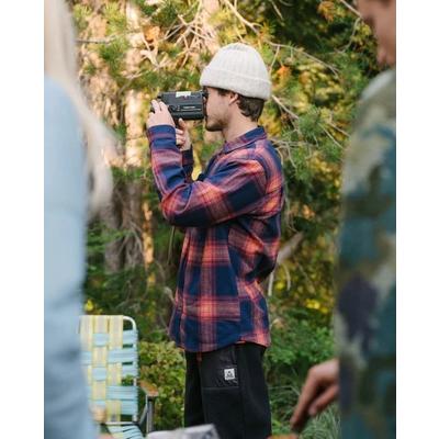 Passenger Men's Backcountry Check Shirt - Brown