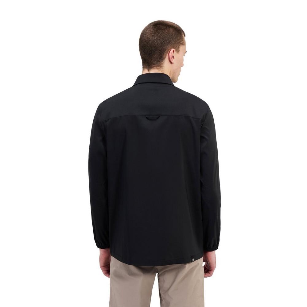 Berghaus Men's Explorer Long-Sleeve Overshirt - Black