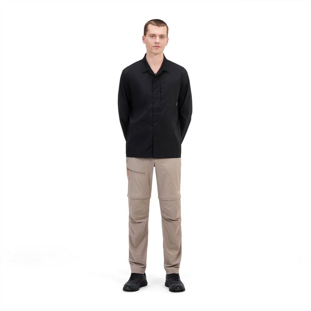 Berghaus Men's Explorer Long-Sleeve Overshirt - Black