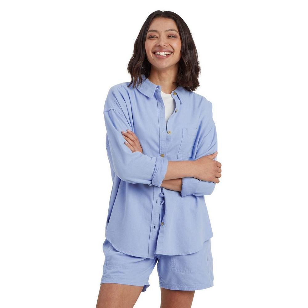 Sherpa Adventure Women's Palmo Long Sleeve Shirt - Blue