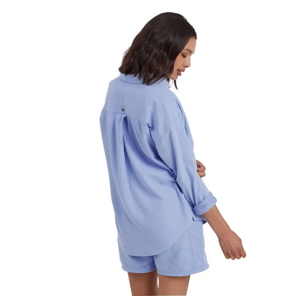 Sherpa Adventure Women's Palmo Long Sleeve Shirt - Blue