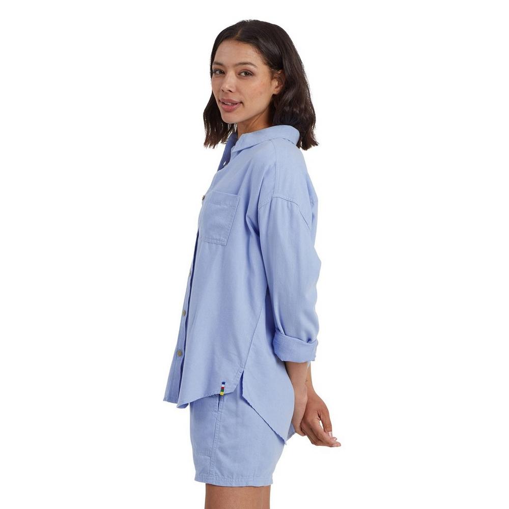 Sherpa Adventure Women's Palmo Long Sleeve Shirt - Blue