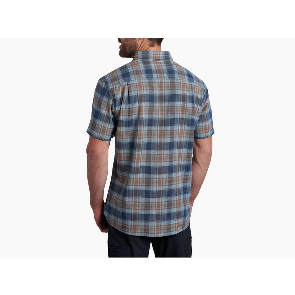 Kuhl Men's Skorpio Short Sleeve Shirt - Mosaic Blue