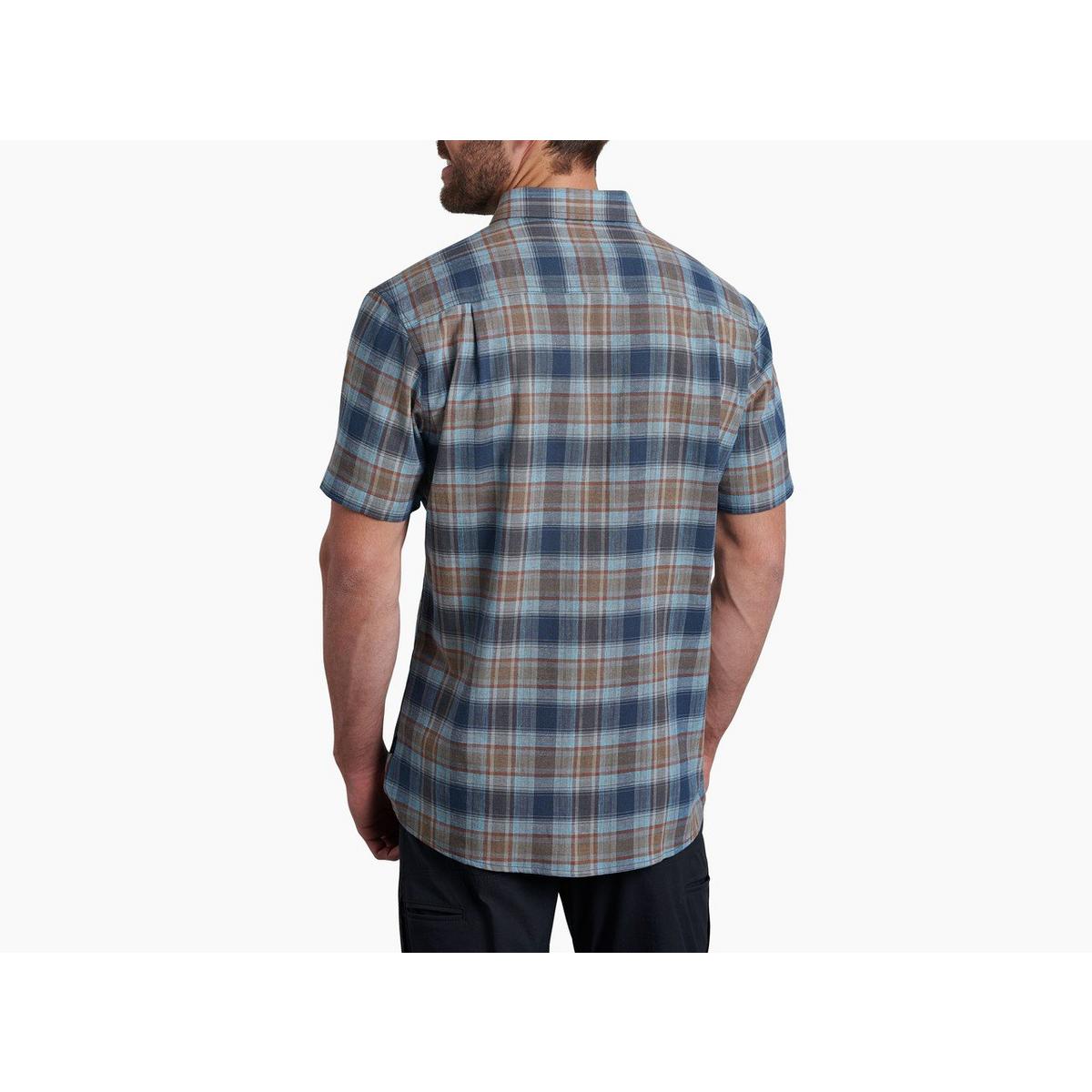 Kuhl Men's Skorpio Short Sleeve Shirt - Mosaic Blue