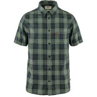 Men's Ovik Short Sleeved Travel Shirt - Dark Navy/Patina Green