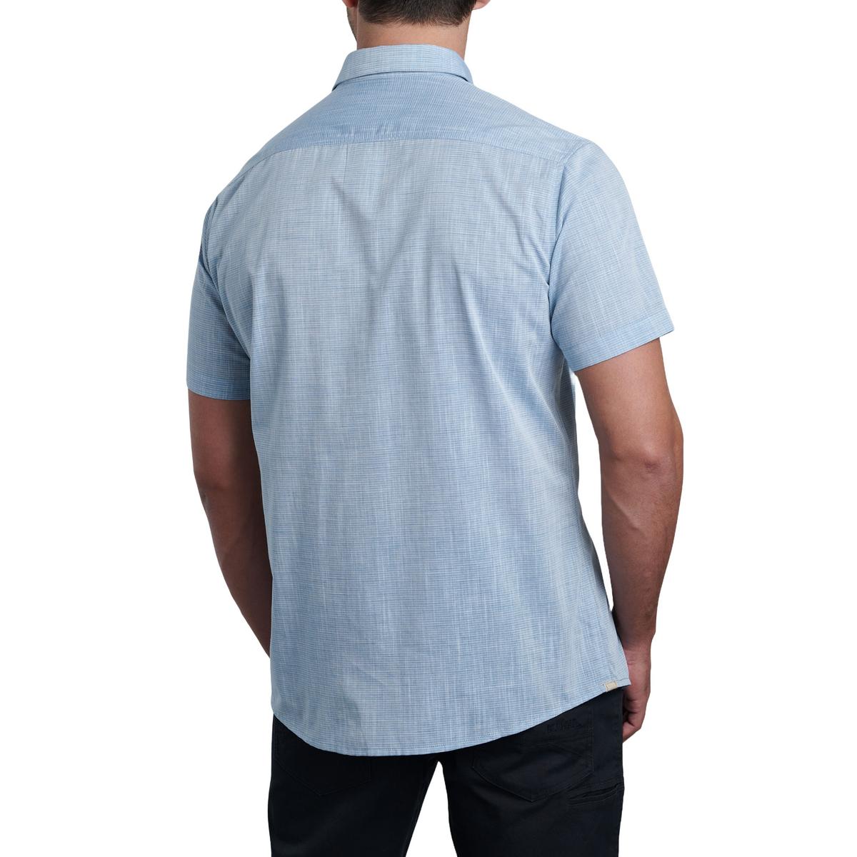 Kuhl Men's Karib Short-Sleeve Shirt - Blue