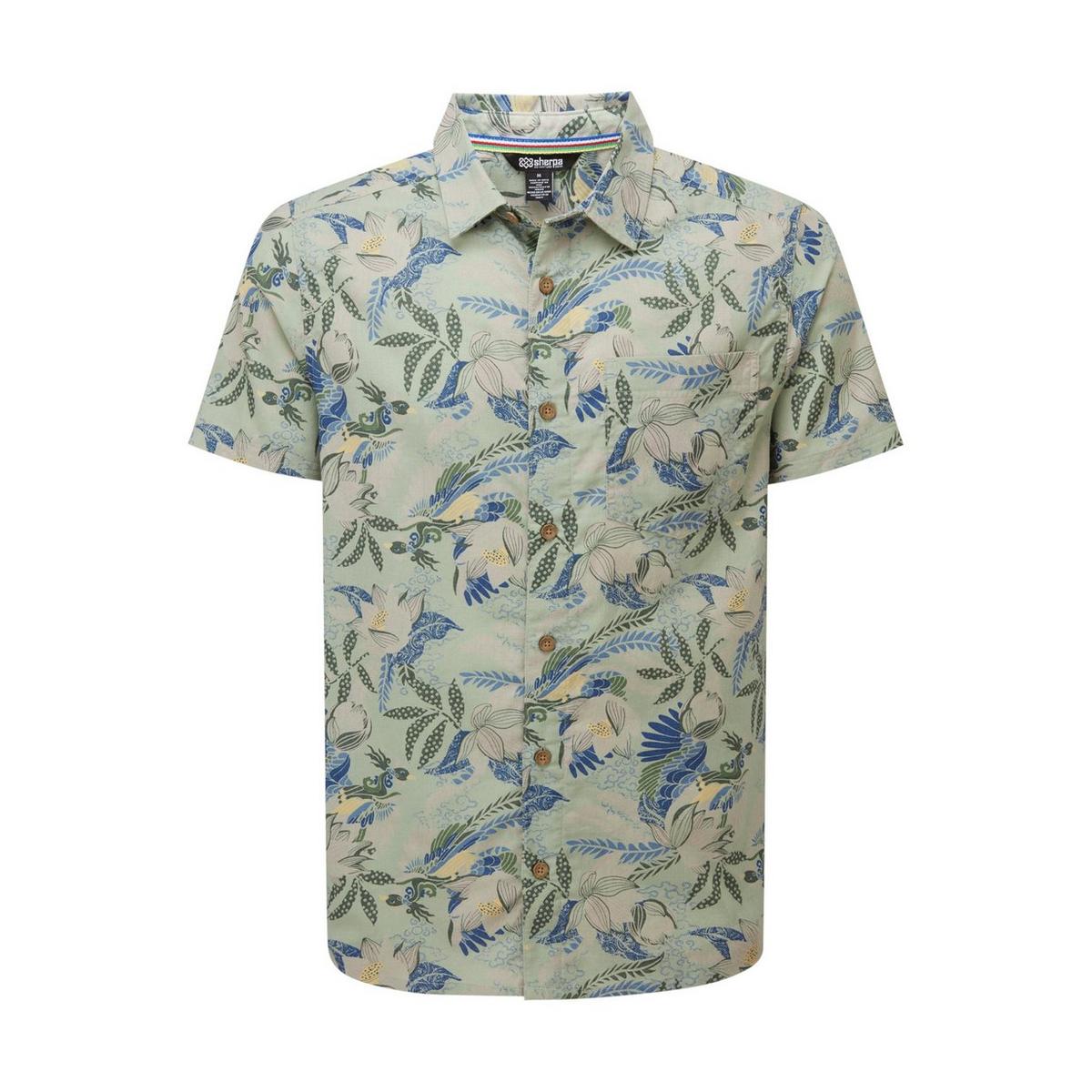 Sherpa Adventure Men's Phoenix Short-Sleeve Shirt - Green
